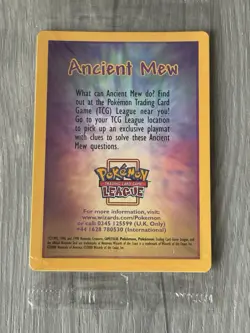 Pokemon Ancient Mew Holo TCG Card 2000 Movie Promo, Brand New, Sealed - Image 2