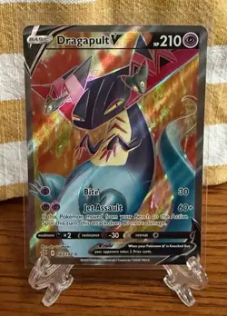 Holo Dragapult VMAX 093/192 Ultra Rare Rebel Clash Pokemon TCG - Image 1