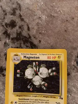 Pokemon TCG Magneton 11/62 Fossil Holo 1999 Wizards Stage 1 - Image 4