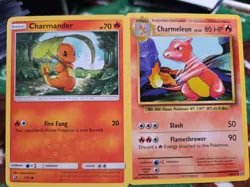 Charmander 1/70 Dragon Majesty Pokemon Near Mint & Charmeleon - Image 1