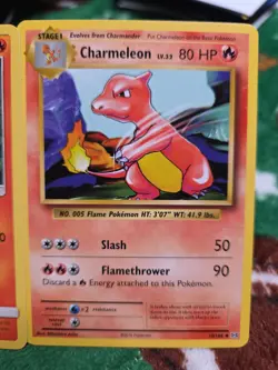 Charmander 1/70 Dragon Majesty Pokemon Near Mint & Charmeleon - Image 4