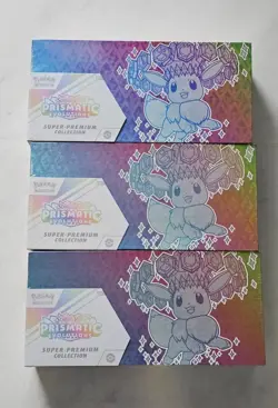 Pokemon Prismatic Evolutions Super Premium Collection SPC New Factory Sealed - Image 1