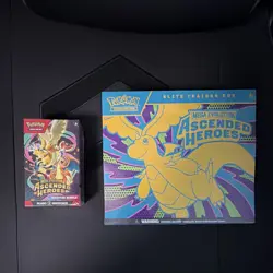 Pokemon TCG Mega Evolution-Ascended Heroes Elite Trainer Box 9 Cards-Booster bun - Image 1