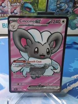 Cinccino Ex 105/086 Ultra Rare Chaos Rising Pokemon TCG NM - Image 1