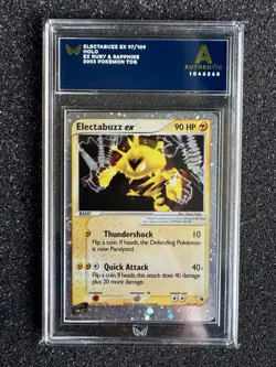 Electabuzz EX #97 – Pokemon Ruby & Sapphire – Ultra Rare – Authentic - Image 1