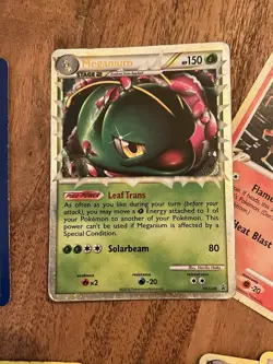 Pokemon Card Lot w/ Charizard G, Meganium EX, Venusaur Holo + Entei Tin & Coin - Image 5