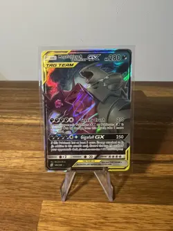 Pokemon TCG Mega Sableye & Tyranitar Tag Team GX Unified Minds Ultra Rare! - Image 1