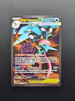 Mega Greninja ex 100/086 Chaos Rising Pokemon Card English NM/M - Image 1