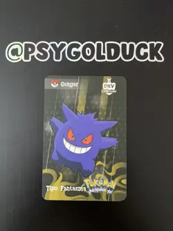 POKEMON 2019 Card Kanto TCG PERU South America Gengar - Image 1