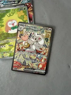 Cinccino ex 119/086 Me04: Chaos Rising Holo - Image 1