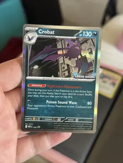 Crobat - MEP076 - MEP Black Star Promos NM Pokemon Mega Evolution - Chaos Rising - Image 1