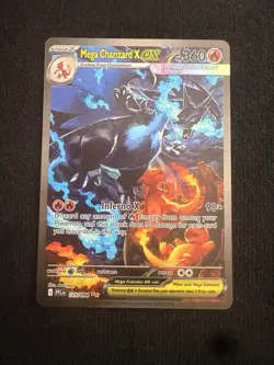 Pokemon Mega Charizard x EX 125/094 Full Art - Image 1