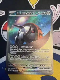 Pokemon TCG Iron Treads EX Scarlet Violet Base Special Illustration Card 248/198 - Image 1
