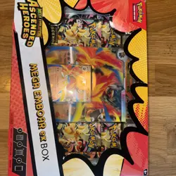 Pokemon TCG Ascended Heroes Mega Emboar Ex Box - Sealed - Image 1