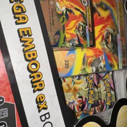 Pokemon TCG Ascended Heroes Mega Emboar Ex Box - Sealed - Image 3