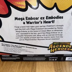 Pokemon TCG Ascended Heroes Mega Emboar Ex Box - Sealed - Image 5