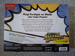 Pokemon TCG: Mega Evolution Ascended Heroes Mega Feraligatr EX Box | Brand New - Image 2