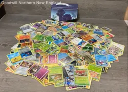 2.5LB Lot of Various Pokemon Cards TCG CCG in Collectible SSST Card Box - Image 1