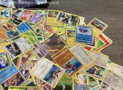 2.5LB Lot of Various Pokemon Cards TCG CCG in Collectible SSST Card Box - Image 3