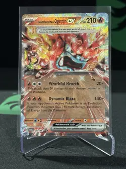 HEARTHFLAME MASK OGERPON EX 40/167 TWILIGHT MASQUERADE POKEMON TCG ENGLISH - Image 1