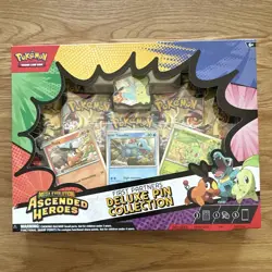 1 x Pokemon TCG Mega Evolution Ascended Heroes Deluxe Pin Kit Promo (English) - Image 2