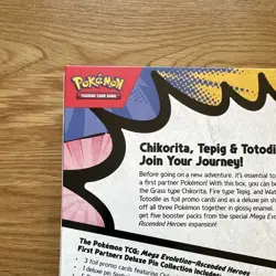 1 x Pokemon TCG Mega Evolution Ascended Heroes Deluxe Pin Kit Promo (English) - Image 5