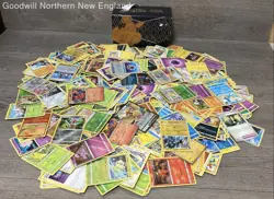 2.5LB Lot of Various Pokemon Cards CCG TCG in Pokemon Themed Card Box - Image 1