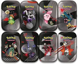 Pokemon TCG:Scarlet & Violet 10.5-Black Bolt & White Flare-Unova Mini Tin(1 TIN) - Image 1