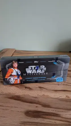 Topps 2025 Star Wars Masterwork Hobby Box x1 - New & Sealed - Image 2