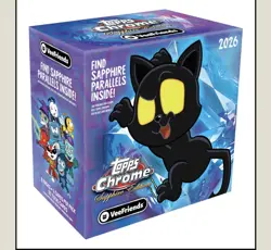 2026 Topps Chrome® VeeFriends Sapphire Hobby Box BRAND NEW - CONFIRMED PRE ORDER - Image 1