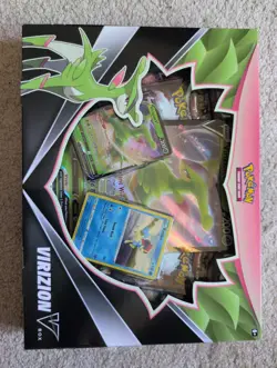 Pokemon TCG SW&SH Virizion V Collection Box 1 Fusion, 1 Astral, 2 Lost Origin - Image 1