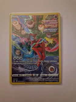Pokemon Deoxys GG12/GG70 Crown Zenith Holo Card Ultra Rare - Image 1