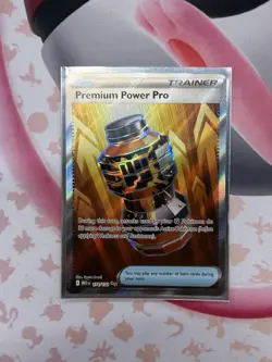 Premium Power Pro 174/132 Pokemon TCG Card Mega Evolution Full Art - In Hand - Image 1