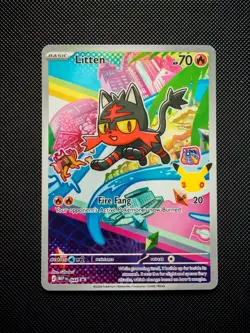 Pokemon Litten 044 First Partner Series 1 NM Condition - Image 1