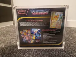 Pokemon TCG Chaos Rising Pokemon Center ETB | NEW & SEALED - With Acrylic Case - Image 2