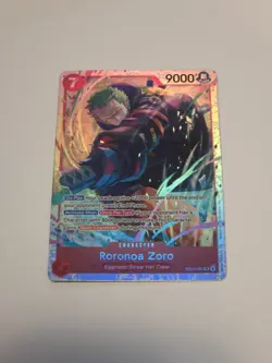 One Piece TCG Roronoa Zoro EB04-007 SR Foil NM English - Image 1