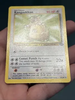 Pokemon TCG Kangaskhan Jungle 1999 Non-Holo Card 21/64- LP - Image 3