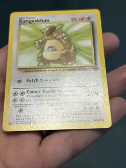 Pokemon TCG Kangaskhan Jungle 1999 Non-Holo Card 21/64- LP - Image 4