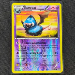 Swoobat - 72/162 - Reverse Holo - BREAKthrough - Pokemon Card - LP - Image 1