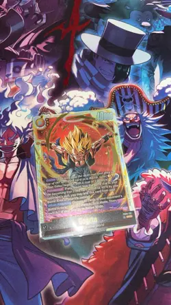 Dragon Ball Super Card Game Fusion World Dual Evolution Gogeta FB09-122 SCR ⭐ - Image 1