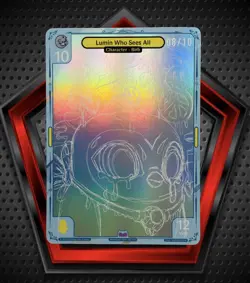 Lumin Who Sees All *8/10* 2026 Vibes Birb & Pengu Sketch Card Ultra Rare #52 TCG - Image 1