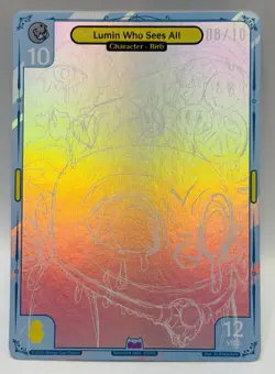 Lumin Who Sees All *8/10* 2026 Vibes Birb & Pengu Sketch Card Ultra Rare #52 TCG - Image 5