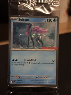SEALED Suicune (GameStop Stamp) 026/094 Cosmos Holo Promo Pokemon Card - Image 1
