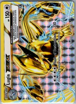 Lugia BREAK 79/124 XY - Fates Collide - Pokemon Card - NM - Image 1