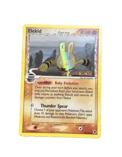 Elekid 48/101 Reverse Holo Stamped Dragon Frontiers Pokemon Card LP - Image 1
