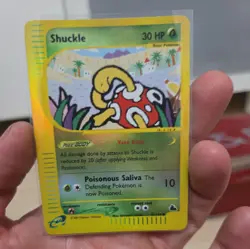 Bundle 2 Cards Pokemon Skyridge Vintage 2003 - Reverse Holo - Delibird - Shuckle - Image 4