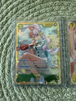 Bandai One Piece EB03 | Nico alt-art | Nami SR | Uta SEC | 3-Card Lot - Image 4