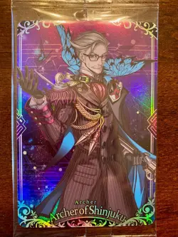 Fate Grand Order FGO Wafer Card Revival Vol. 2 Archer of Shinjuku (Moriarty) Hol - Image 1