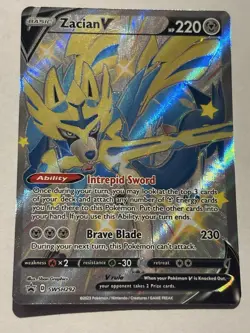Zacian V (Shiny) SWSH292 SWSH: Sword & Shield Promo Cards Holo - Image 1