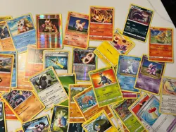 Over 170 cards BULK POKEMON CARD LOT MODERN different sets LOT mixed - Image 2